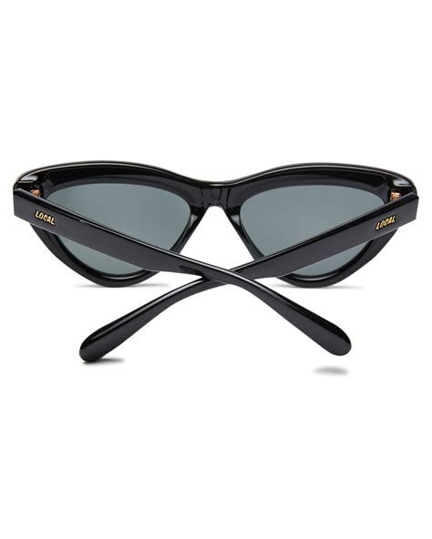 Local Supply Resort Sunglasses Gloss Black Surfstitch
