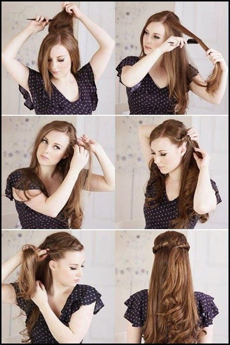 Twisted Hairstyle Step By Step For Mediun Length Twist Hairstyles