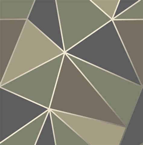 Fine Decor Wallpaper Apex Geometric Camouflage Fd42000 Geometric