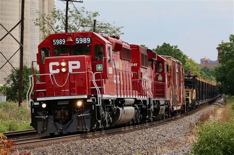 Railpicturesca Marcus W Stevens Photo A Very Fresh Looking Cp 5989