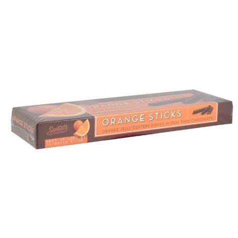 Sweets Dark Chocolate Orange Sticks 105oz Box Dark Chocolate
