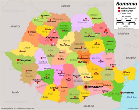 Romania is a country on the western shores of the black sea; Romania Maps | Maps of Romania