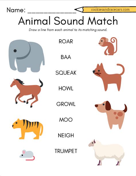 Animal Sounds For Kindergarten