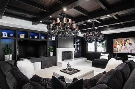 Best Of Black And White Modern Living Rooms