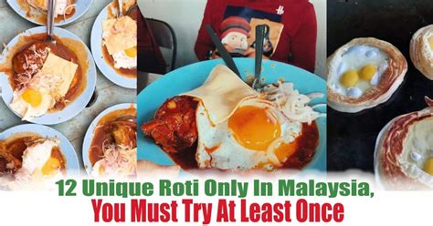 12 Unique Roti Only In Malaysia You Must Try At Least Once