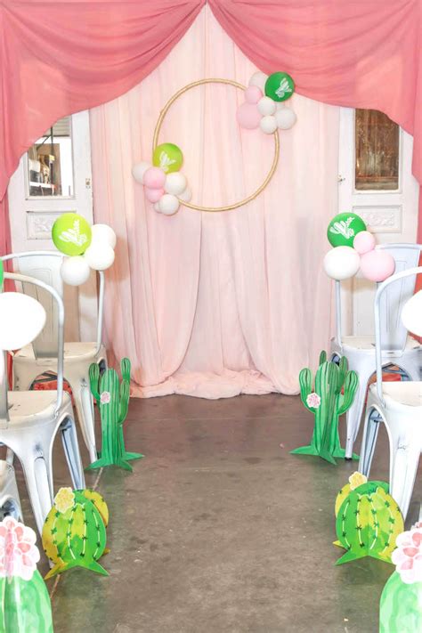 When planting outdoors, make sure the soil is correct for the plant then dig a hole about double the size of the pot the cactus is currently in and about half, again, as deep. Kara's Party Ideas "Love Grows Here" Cactus Themed Wedding ...