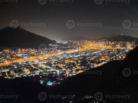 Beautiful View Of Jabal Al Noor Mountain In Mecca Hira Cave Is Located