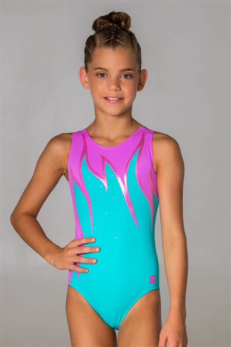 Marvelous Leotard With Swarovski Crystals Kids Swimwear Girls Little