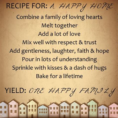 Recipe For A Happy Home Printable Pdf Image By Smykdesigns On Etsy 6