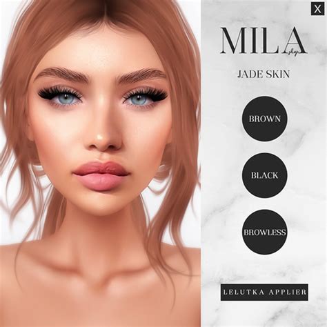 Second Life Marketplace Mila Jade Skin [exotic] Lelutka Evolution