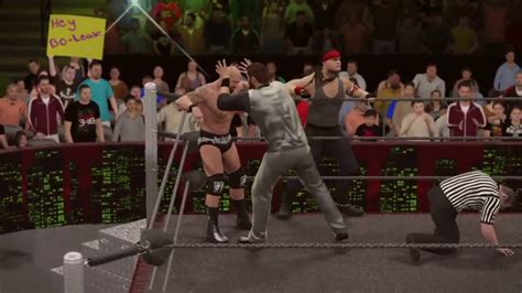 Wwe 2k17 Axel And Dallas V The Club Youtube