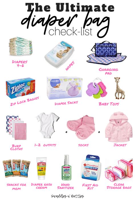Packing The Ultimate Diaper Bag Newborn Baby Tips Baby Diaper Bag
