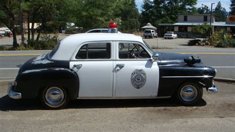 Vintage Emergency Vehicles Vintage Plymouth Police Car 1950
