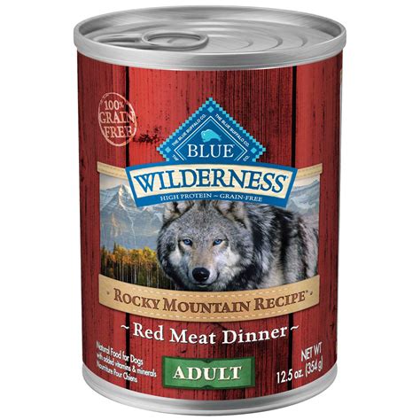 Blue Buffalo Blue Wilderness Rocky Mountain Recipe Adult Red Meat