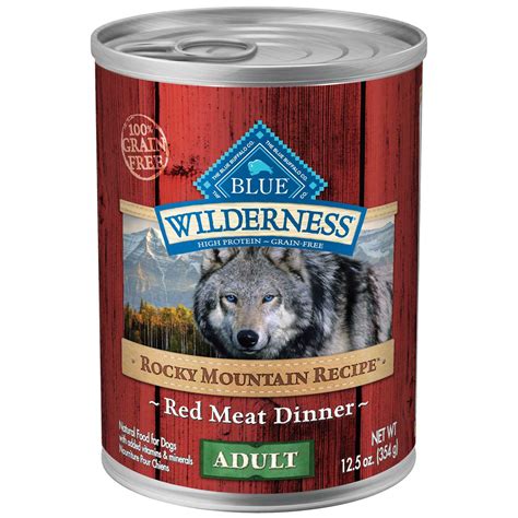 Blue buffalo ® has nutritious foods for any size dog. Blue Buffalo Blue Wilderness Rocky Mountain Recipe Adult ...