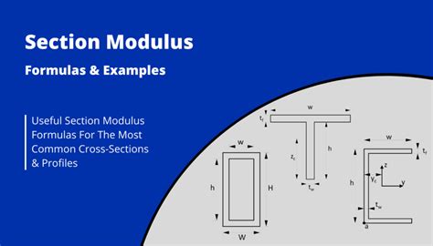 Section Modulus Formulas For Different Shapes 2023 Structural Basics
