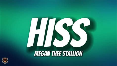 Megan Thee Stallion Hiss Lyrics Remix Youtube