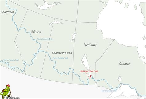 Where Does The Red River Start And End Map