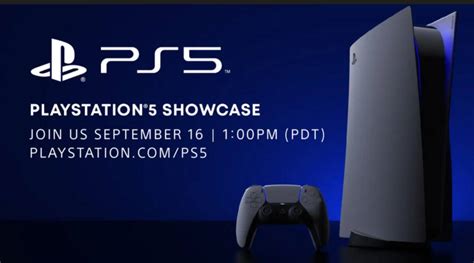 Its Official Playstation 5 Showcase Event Set For September 16