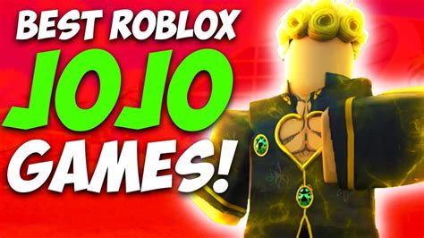 The Best Roblox Jojo Games Youtube