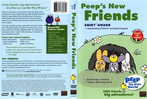 Peep And The Big Wide World Peeps New Friends Tv Dvd