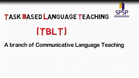 Task Based Language Teaching Youtube