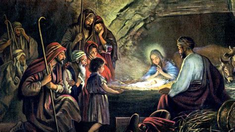 Birth Of Jesus Wallpapers Top Free Birth Of Jesus Backgrounds
