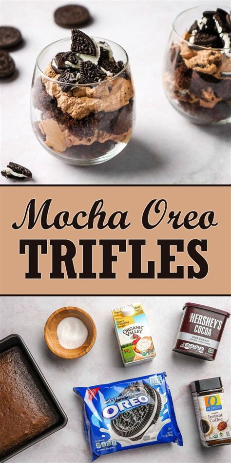 This Mocha Oreo Trifles Recipe Is A Fun Easy And Quick Dessert For Two