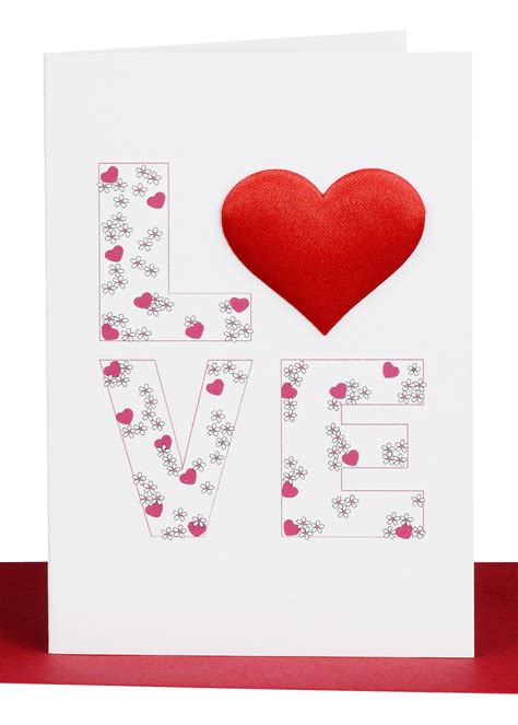 Valentine Love Pinterest Handmade Valentine Cards Provided You Have