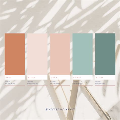 Pastel Color Palette Neutral Earthy Color Palette In 2021 Brand