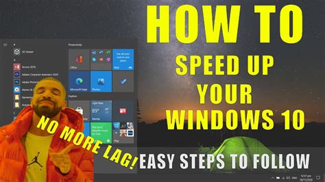 How To Speed Up Your Windows 10 For Free Youtube