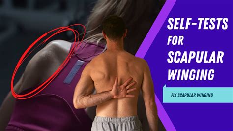 Self Testing For Scapular Winging Shoulder Internal Rotation Waugh Personal Training YouTube