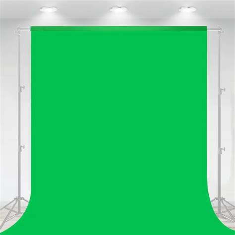 10 X 7 Ft Green Screen Backdrop For Photography Chromakey Virtual