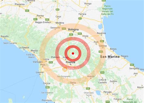 Intensa scossa di terremoto tra Toscana ed Emilia, trema Firenze