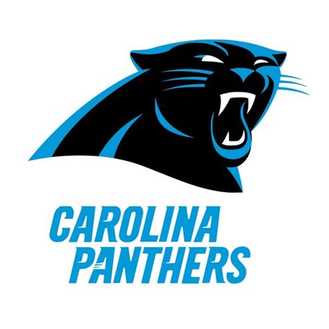 Carolina Panthers Svg Vector Football Cut Files Carolina Etsy