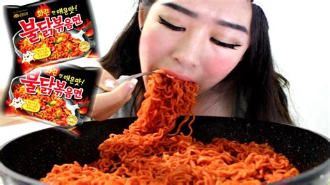 Super Spicy Korean Noodle Ramen Challenge Youtube