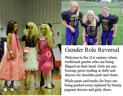 Gender Role Reversal Examples Gender Role Role Reversal Female Led