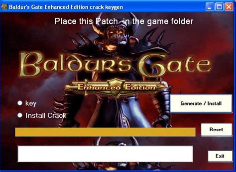 Narrative cinematics will look even better, with improved lighting all around. BALDUR'S GATE ENHANCED EDITION CRACK PATCH KEYGEN MediaFire | ProHackMac free hack for you!