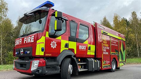 London Fire Brigade To Start Using Uks First Electric Hybrid Fire