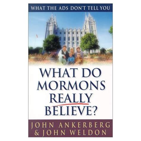What Do Mormons Really Believe Christian Resource Center
