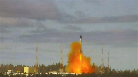 Russia Deploys Sarmat Intercontinental Ballistic Missiles Putin Says