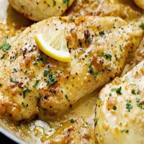 Whether you're looking for a classic chicken cacciatore dish or you want to spice things up with some crispy jerk chicken thighs, these dinner ideas won't disappoint. Slow Cooker Lemon-Garlic Chicken Recipe | Yummly