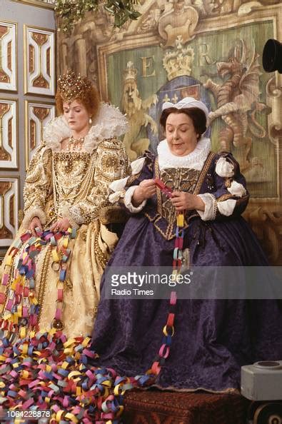 Actresses Miranda Richardson And Patsy Byrne In A Scene From The Bbc