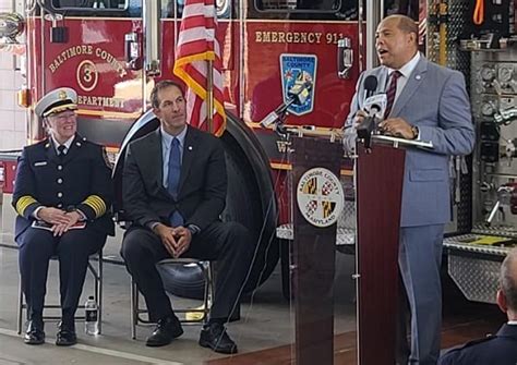 Baltimore County Fire Department Unveils 40 Million In New Apparatus