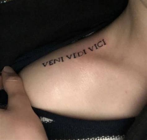 Best Veni Vidi Vici Tattoo Ideas That Will Blow Your Mind Artofit