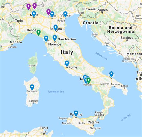 20 Best Places To Visit In Italy Map Pics And Things To Do