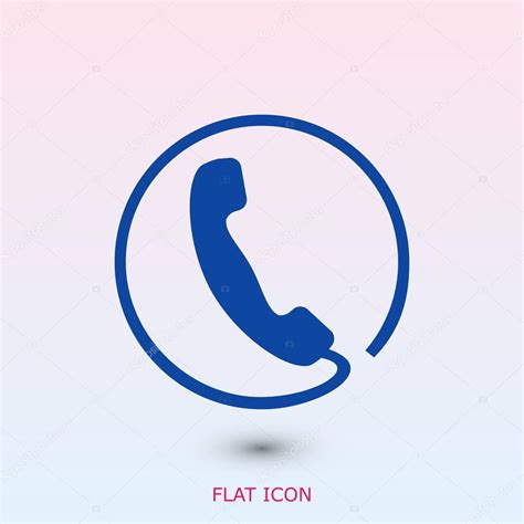 Phone Call Icon Stock Vector Image By ©simva 129834706