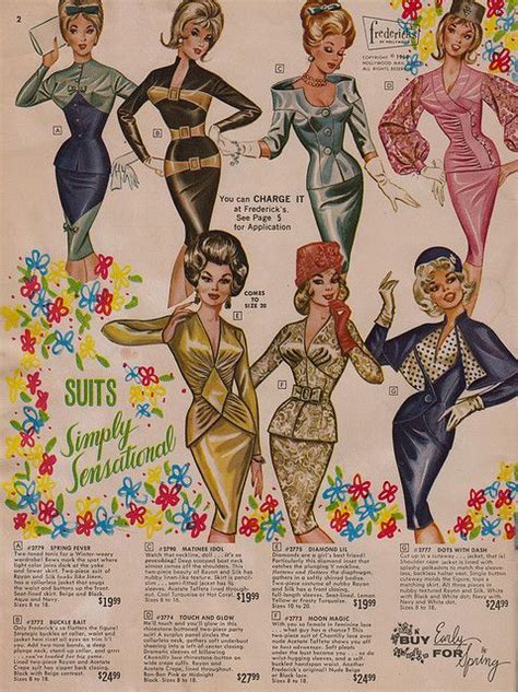 an old fashion magazine advertisement for women s clothing