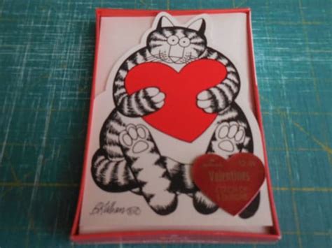 Vintage Kliban Cat Valentine Cards Nos Hallmark Valentines