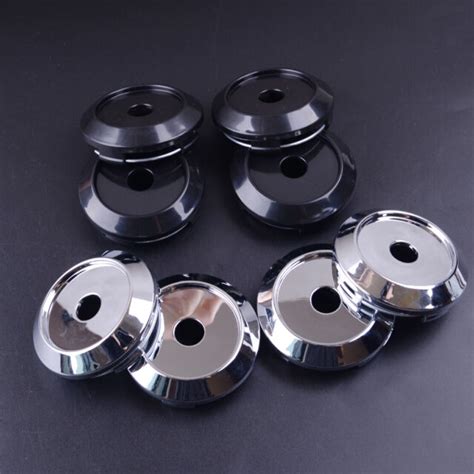 4pcsset 64mm Od 60mm Id Wheel Center Hub Cap Cover Fit For Ralliart